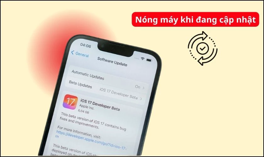 Đang cập nhật hoặc đồng bộ dữ liệu nền
