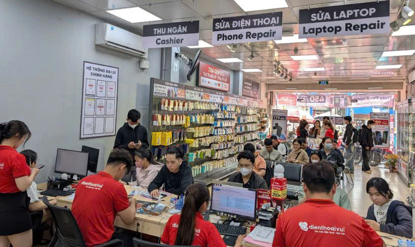 Địa chỉ sửa chữa iPhone 14 bị lỗi màn hình uy tín, lấy liền