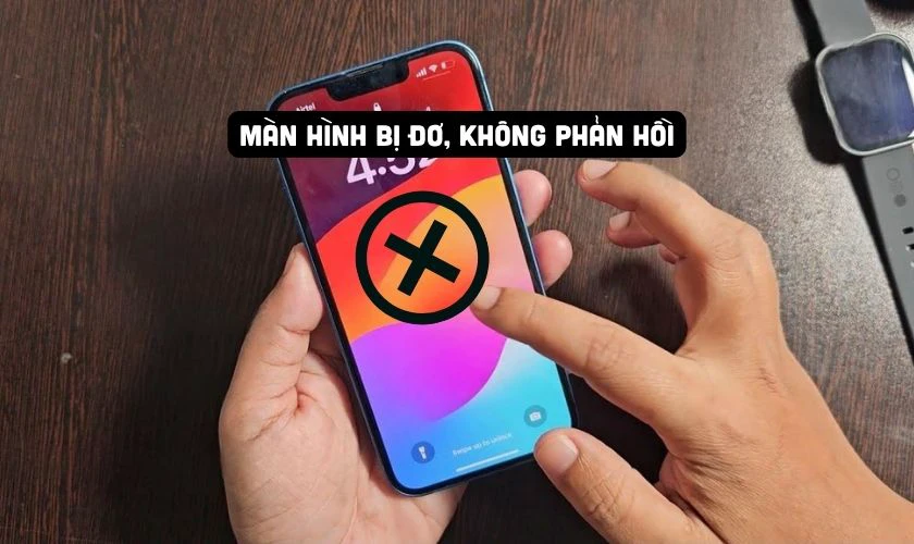 iPhone 14 gặp tình trạng đơ màn hình