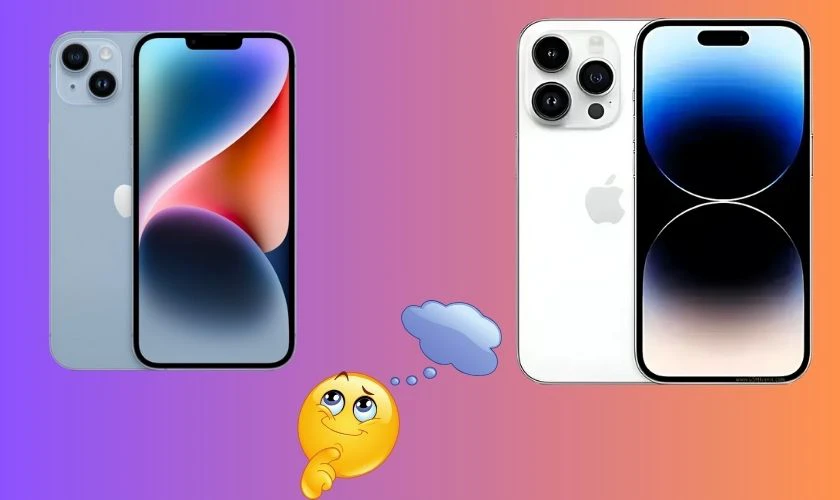 Nên chọn iPhone 14 có tai thỏ hay không có tai thỏ?