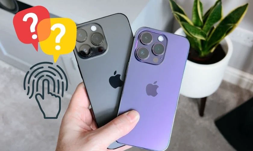 iPhone 14 có vân tay không