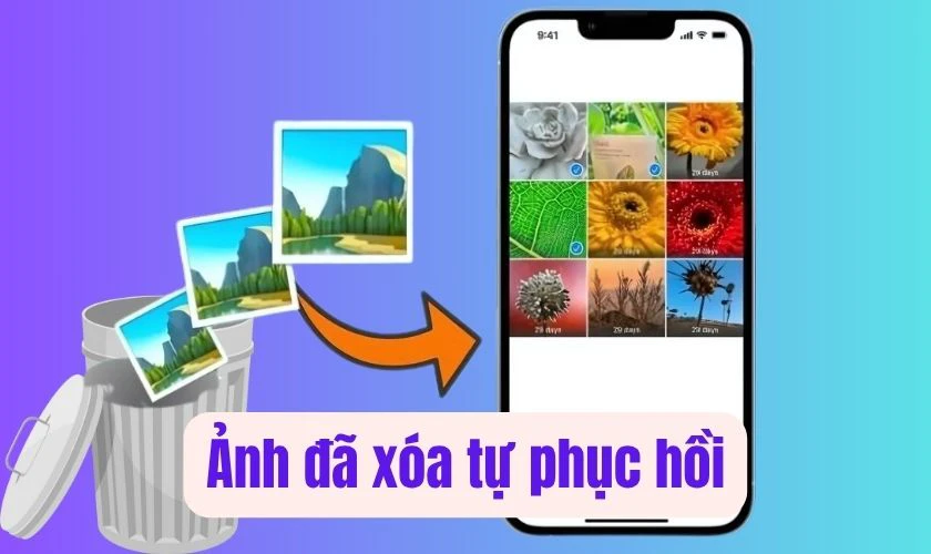 iPhone 14 Plus bị lỗi ảnh đã xóa tự phục hồi