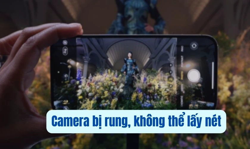 iPhone 14 Plus lỗi camera bị rung, không thể lấy nét
