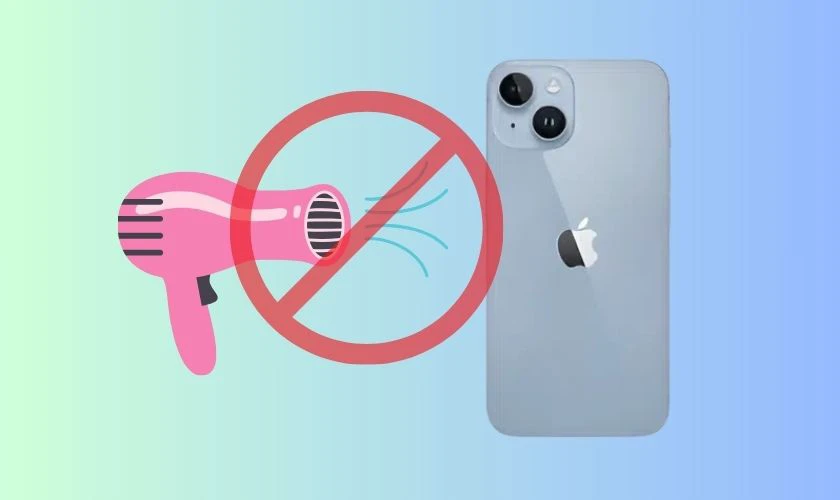Lưu ý khi sử dụng iPhone 14 Plus trong môi trường nước