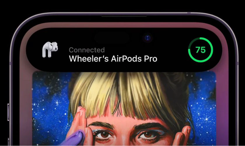Hiển thị nhanh trạng thái và dung lượng pin Airpod khi kết nối