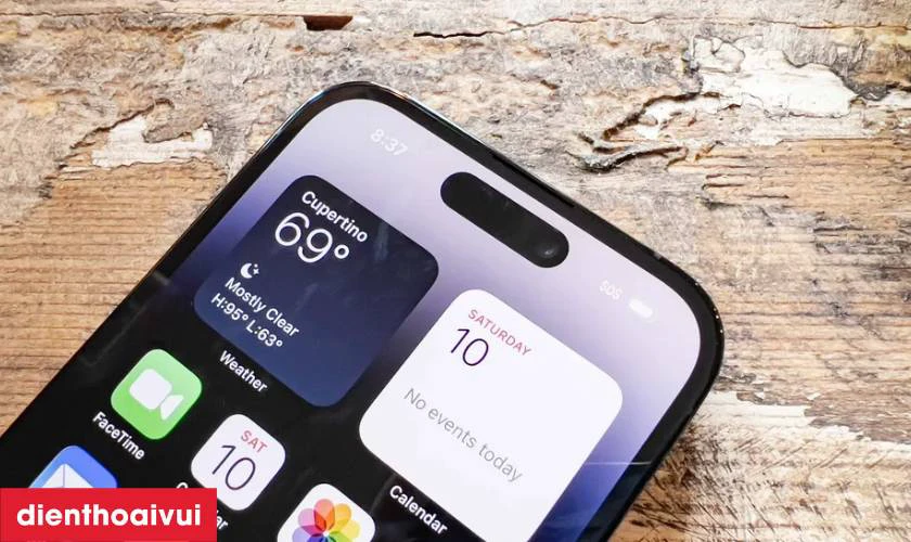 Camera trước 12MP với nhiều tính năng