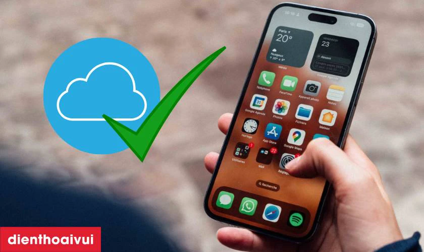 Kiểm tra iCloud có bị ẩn/khóa