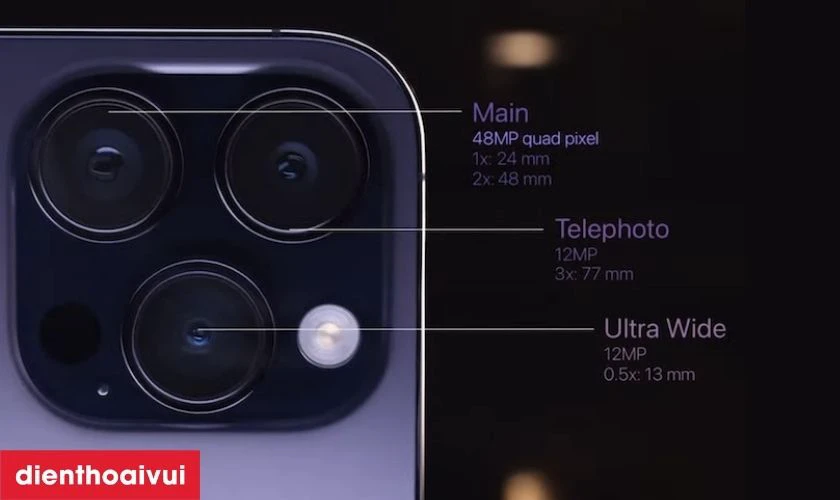 Camera chuyên nghiệp với nhiều tính năng hiện đại