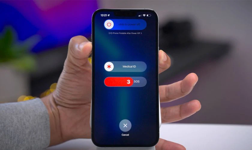 Khởi động lại hoặc hard reset iPhone 14 Pro