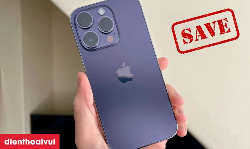 Mua iPhone 14 Pro cũ giúp tối ưu chi phí hiệu quả