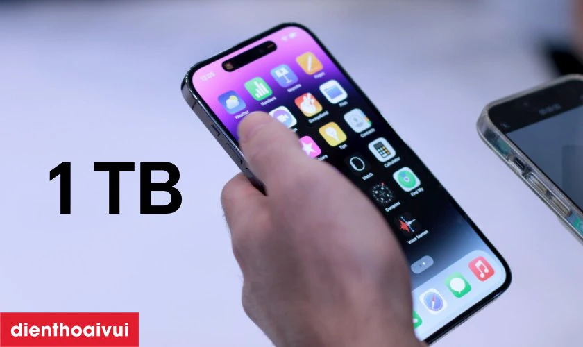 iPhone 14 Pro Max cũ sở hữu bộ nhớ khủng 1TB