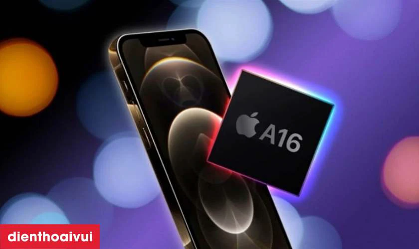 Chip A16 Bionic mạnh mẽ