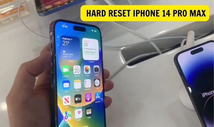 Cách khắc phục iPhone 14 Pro Max bị đen màn hình mà vẫn có tiếng