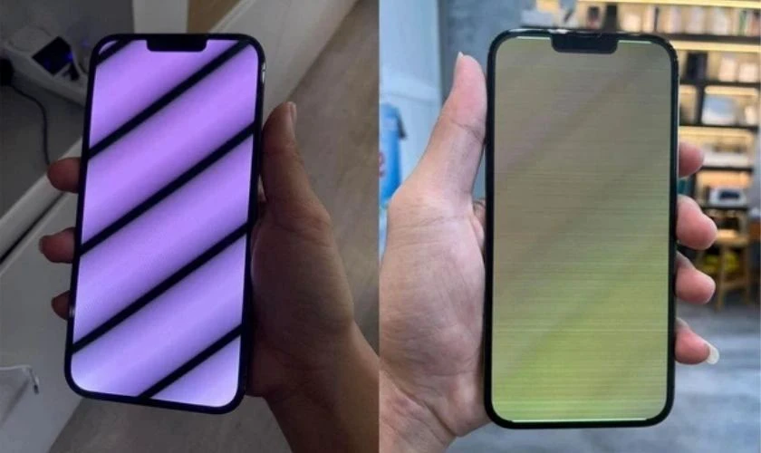 iPhone 14 Pro Max bị sọc màn hình là tình trạng gì?