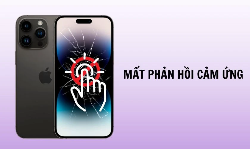 Màn hình vẫn sáng nhưng mất phản hồi cảm ứng