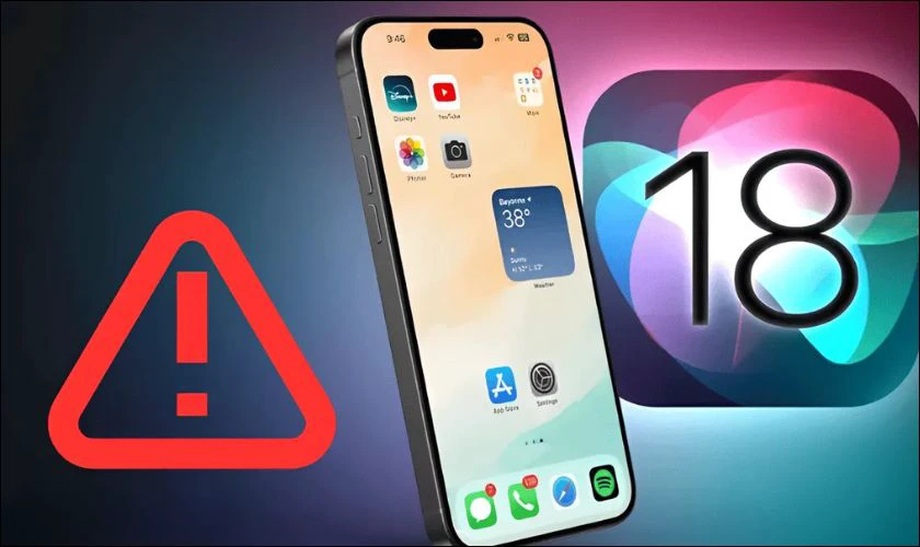 Lỗi phần mềm hoặc hệ điều hành iOS chưa ổn định