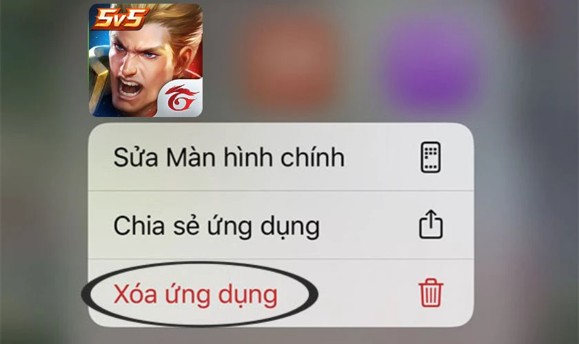 Gỡ và cài đặt lại Liên quân trên iPhone 14 Pro Max