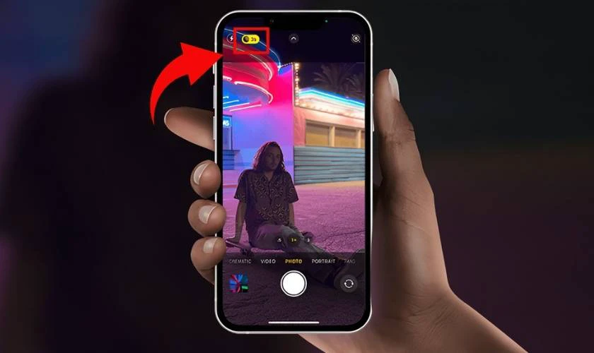 Chế độ Night Mode hoặc Deep Fusion tự động can thiệp màu sắc