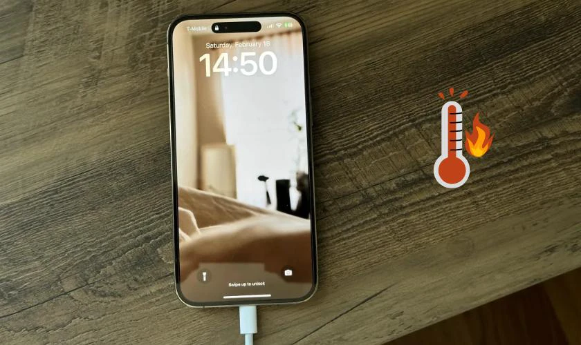 Sạc nhanh gây nóng nhiều hơn sạc thường