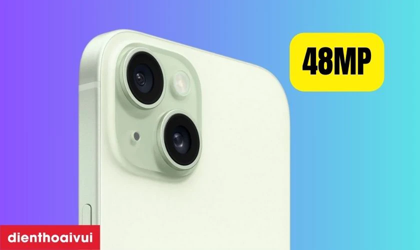 Camera chính 48MP mang đến chất lượng ảnh cao