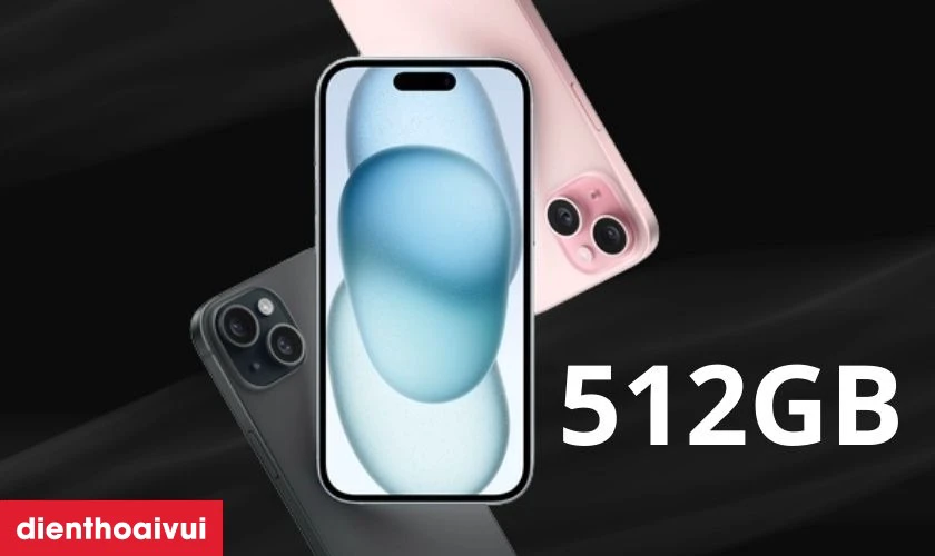 Dung lượng lưu trữ khổng lồ 512GB