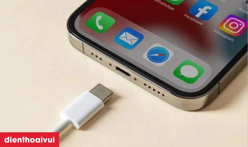 Kết nối tiện lợi với cổng USB-C