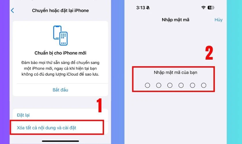 Khôi phục cài đặt gốc nếu vẫn còn lỗi kéo dài