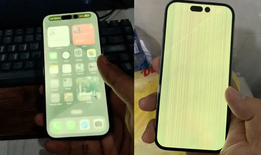 iPhone 15 bị xanh màn hình: Khi nào cần thay màn hình?