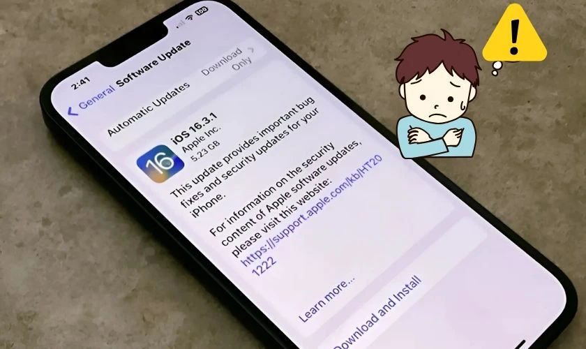 Vì sao iPhone 15 bị xanh màn hình - iOS không ổn định