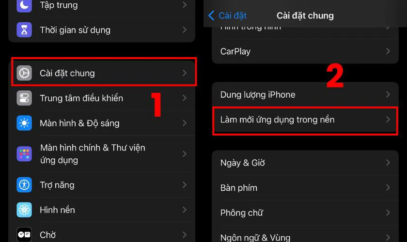 Tắt hoặc xóa các ứng dụng chạy ngầm