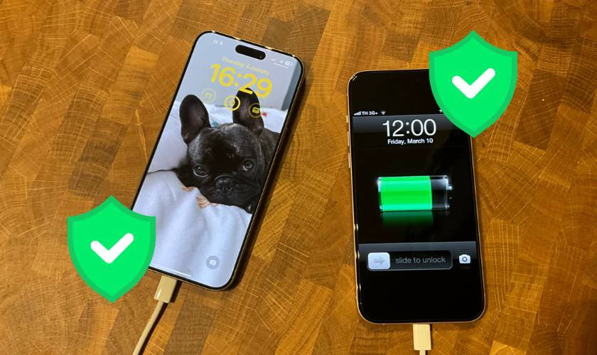 Sử dụng sạc ngược trên iPhone 15 có an toàn không? Có chai pin?