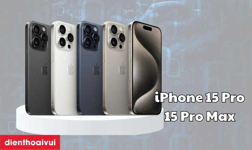 Màu sắc của iPhone 15 Pro/ Pro Max