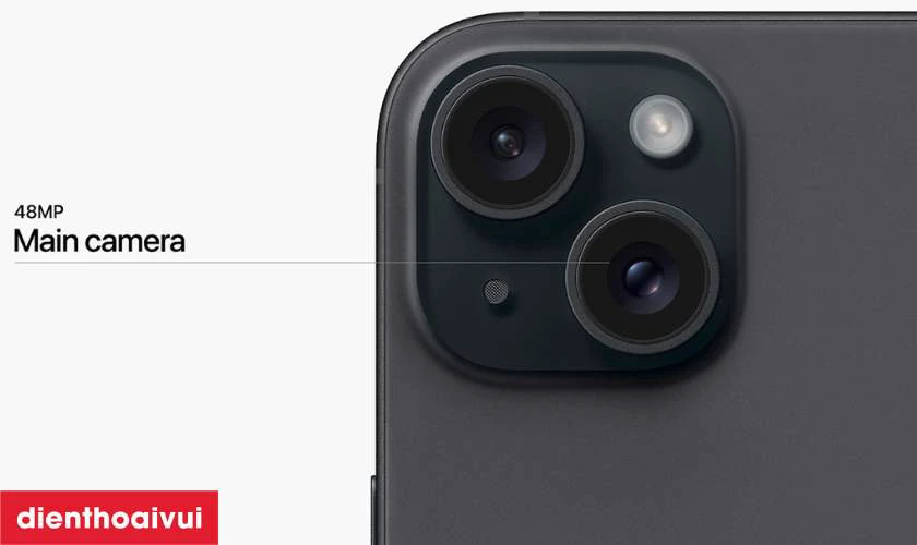 Camera chính 48MP: Nâng cấp vượt trội về độ sắc nét