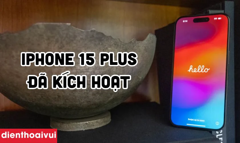 iPhone 15 Plus đã kích hoạt