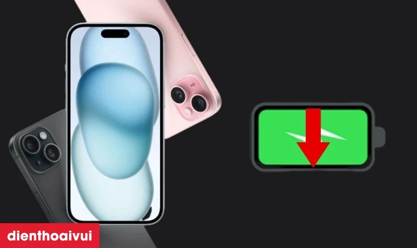 Hiệu suất pin iPhone cũ giảm so với iPhone zin mới