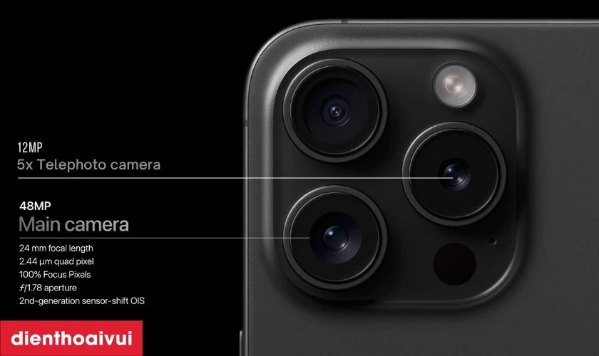 Hệ thống camera linh hoạt, chụp ảnh chất lượng