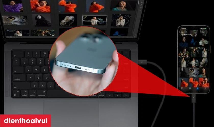 Cổng sạc USB-C lần đầu được sử dụng trên dòng điện thoại Apple
