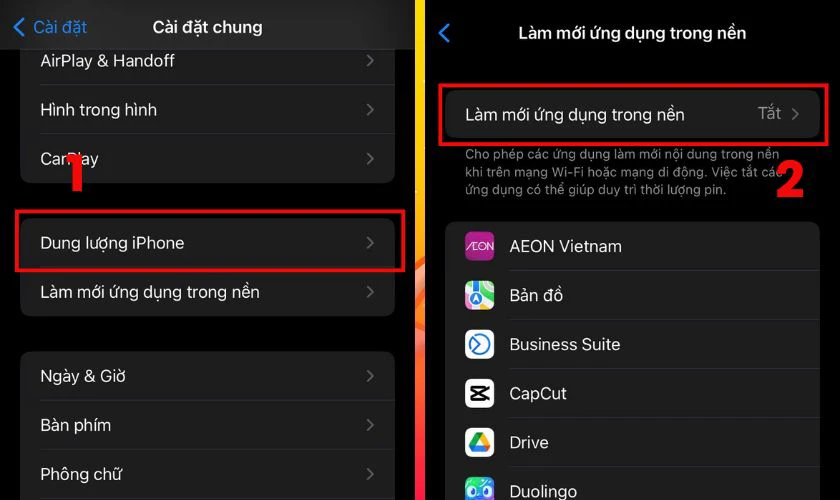 Cách khắc phục iPhone 15 Pro Max bị tụt pin nhanh
