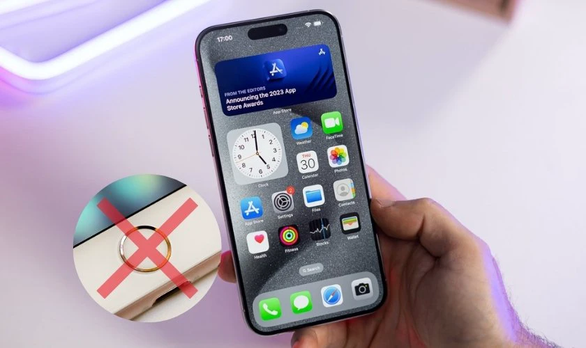 iPhone 15 Pro Max có nút home không?