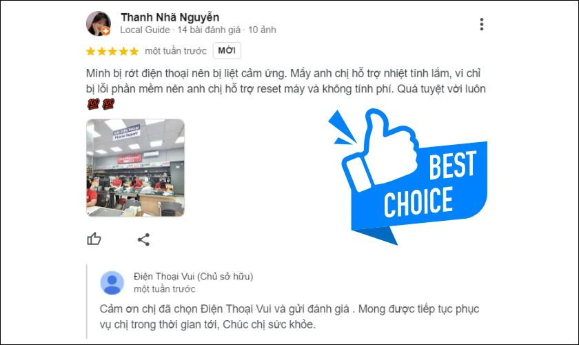 Mang máy đến trung tâm bảo hành nếu nghi phần cứng lỗi