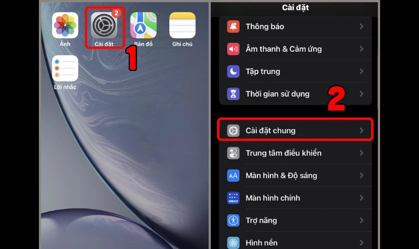 Cập nhật iOS mới khi iPhone 15 Pro Max để qua đêm bị tụt pin