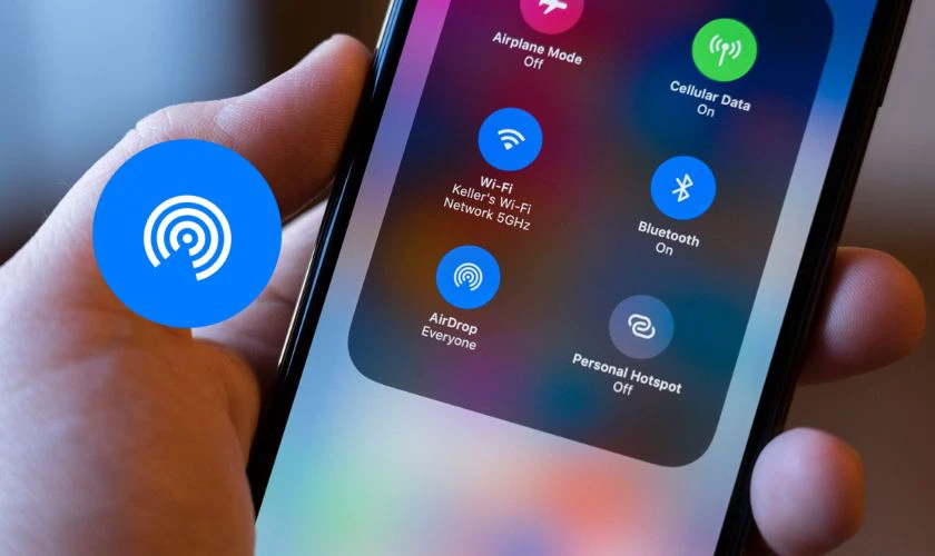 Dịch vụ định vị, Bluetooth, Airdrop hoạt động liên tục