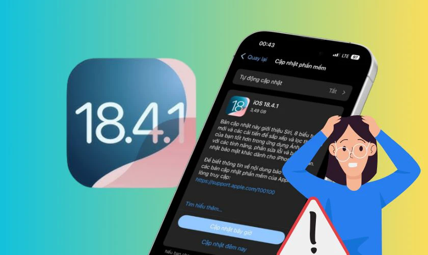 iOS bị lỗi hoặc chưa tối ưu trên bản cập nhật