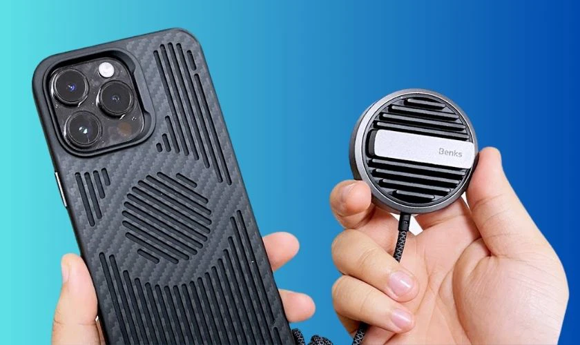 Sử dụng ốp lưng tản nhiệt nếu sạc ban đêm thường xuyên