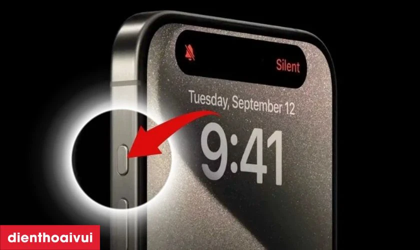 Nút Action Button tiện lợi