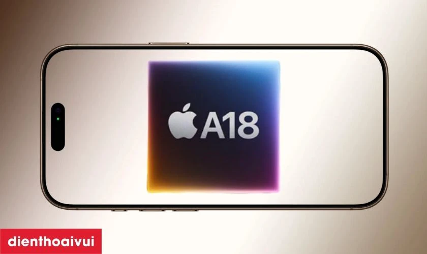 Hiệu năng vượt trội với chip A18 Bionic