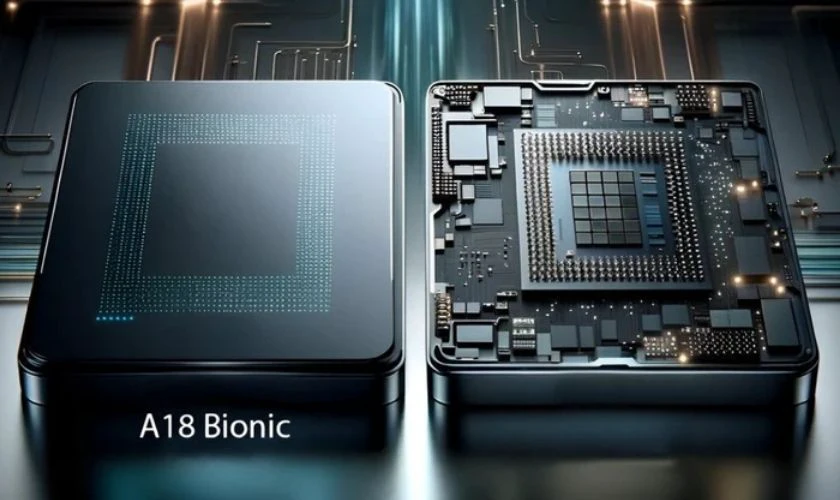 Chip A18 Bionic vận hành mạnh mẽ