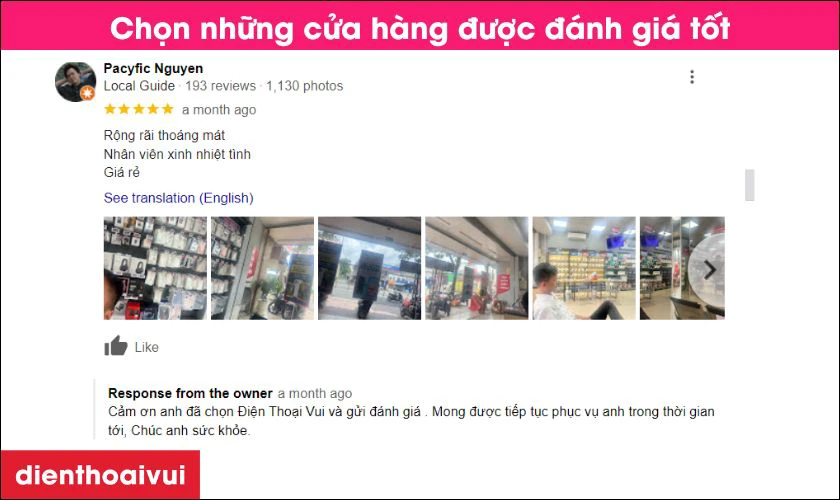 Cách chọn địa chỉ mua 16 Plus 512GB - Cũ đẹp chính hãng