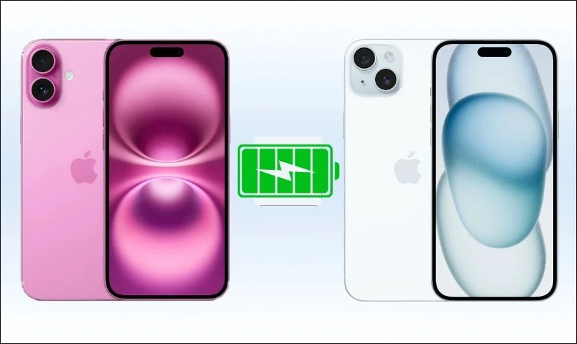 So sánh hiệu suất pin và sạc