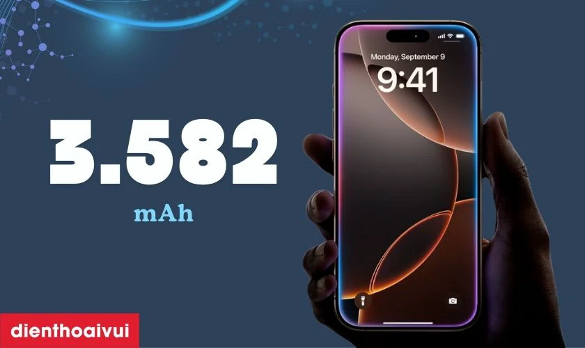 Dung lượng pin lớn, ấn tượng